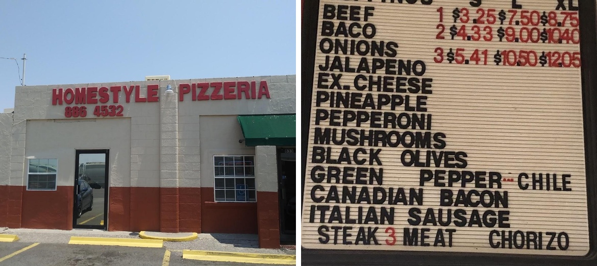 Homestyle Pizzeria